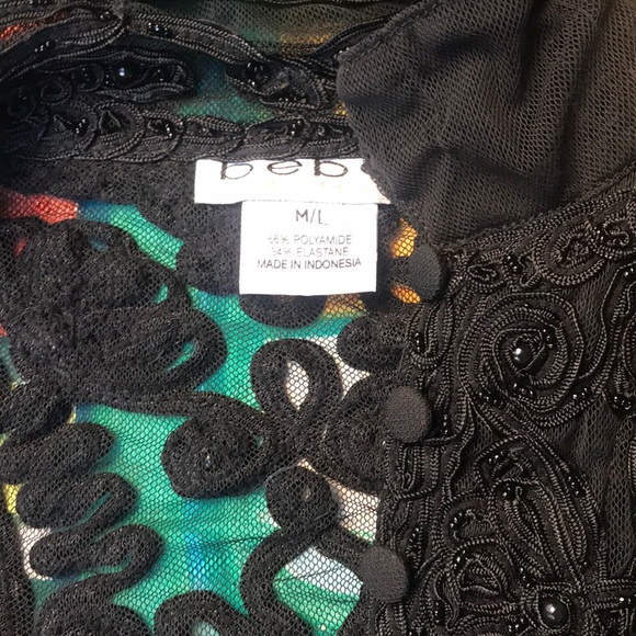 Bebe Intricate Beaded Jacket - Picture 5 of 5